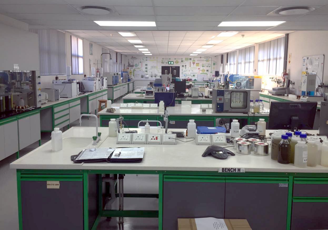 Laboratory furniture and fume cupboards by EC Laridon
